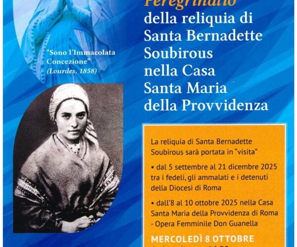 Lourdes a Casa Santa Maria della Provvidenza