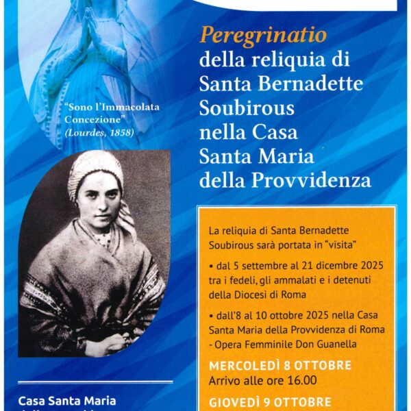 Lourdes a Casa Santa Maria della Provvidenza